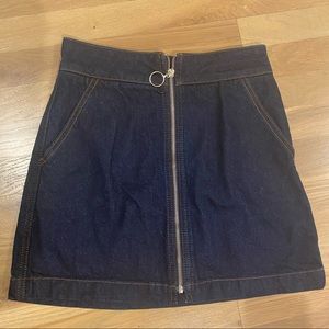 Top Shop denim skirt